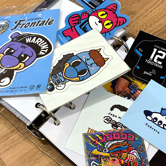 フロンターレ日記 / アズネロ店長 初めてのシール帳作り